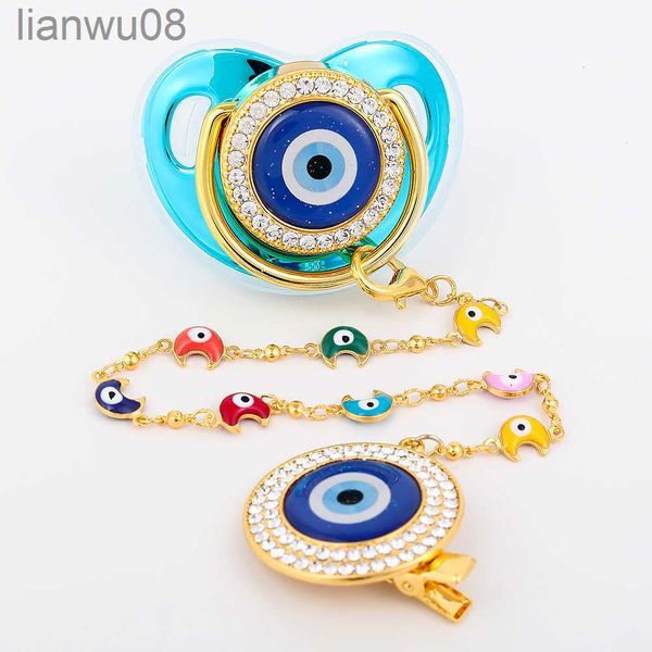 pacifiers# gold baby pacifier evil eye with handmade chain clip newborn silicone pacifier gold bling infant nipple bpa baby chupetero x0804
pacifiers# gold baby pacifier evil eye with handmade chain clip newborn silicone pacifier gold bling infant nipple bpa baby chupetero x0804