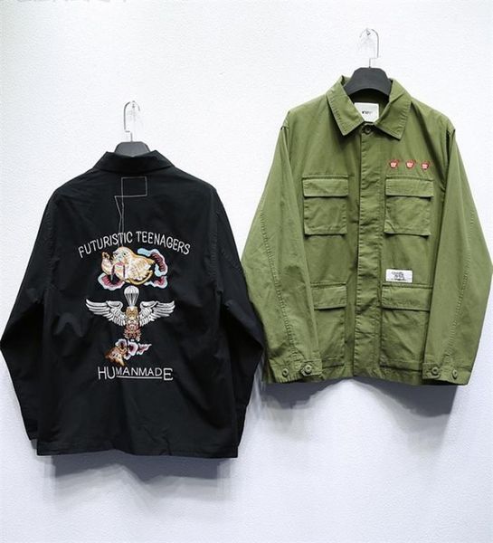 wtaps jackets men clothing fashion autumn winter woman windbreaker clothes trench coat streetwear army techwear cotton padded 201102161763, Black;brown
wtaps jackets men clothing fashion autumn winter woman windbreaker clothes trench coat streetwear army techwear cotton padded 201102161763, Black;brown
