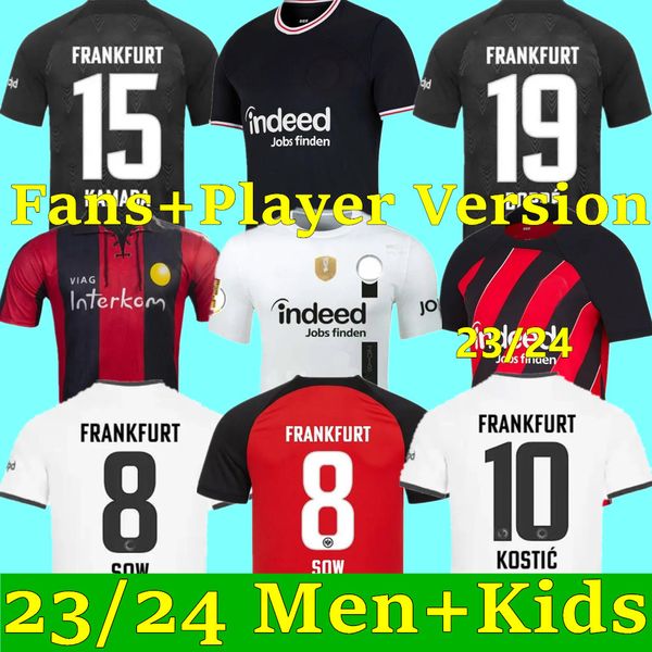 23/24 eintracht frankfurt soccer jerseys 2023 m.gotze kostic sow klammers hinteregger kamada borre shirt rode ache man football uniform, Black;yellow
23/24 eintracht frankfurt soccer jerseys 2023 m.gotze kostic sow klammers hinteregger kamada borre shirt rode ache man football uniform, Black;yellow