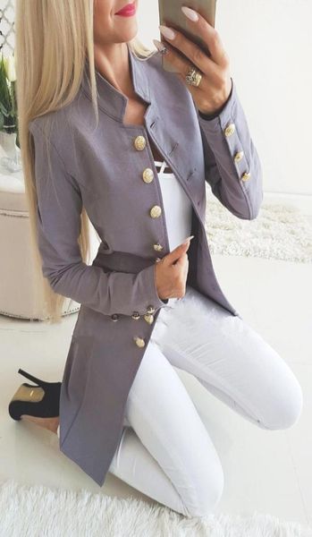 long sleeve women streetwear slim blazer coat fashion outerwear single breast female overcoat spring autumn outerwear women coat2326832, White;black
long sleeve women streetwear slim blazer coat fashion outerwear single breast female overcoat spring autumn outerwear women coat2326832, White;black
