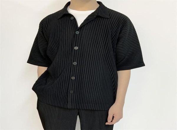 men039s suits blazers miyake pleated casual suit jacket korean style loose summer short sleeve shirt button1370569, White;black
men039s suits blazers miyake pleated casual suit jacket korean style loose summer short sleeve shirt button1370569, White;black