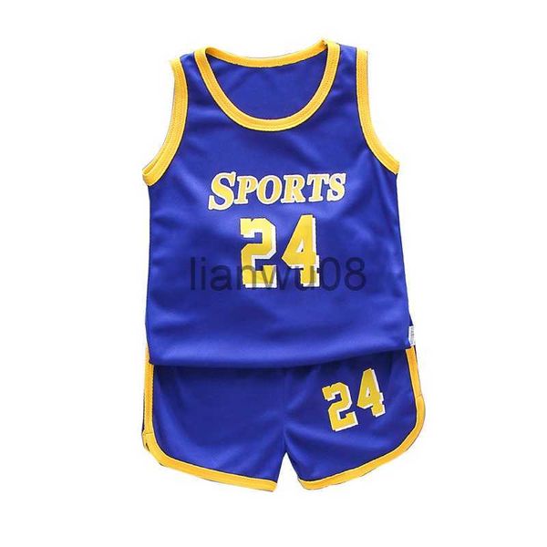 clothing sets children's clothes summer sleeveless letters ball suit girls and boys leisure sports vest shorts 2pcs sets kids x0803, White
clothing sets children's clothes summer sleeveless letters ball suit girls and boys leisure sports vest shorts 2pcs sets kids x0803, White