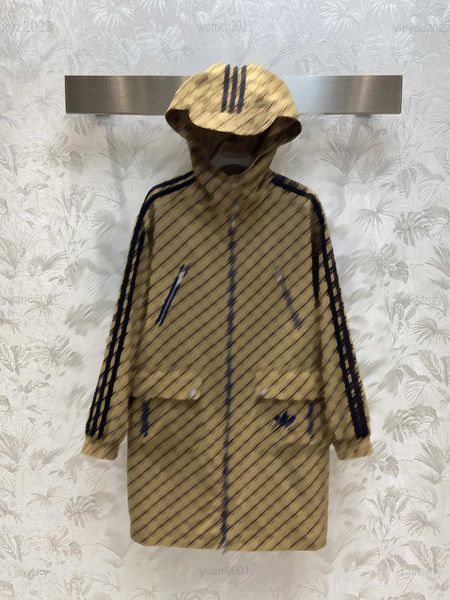 designer women outerwear lady coat long sleeved hooded jacket size s-l grid letter full print windbreaker july31, Tan;black
designer women outerwear lady coat long sleeved hooded jacket size s-l grid letter full print windbreaker july31, Tan;black