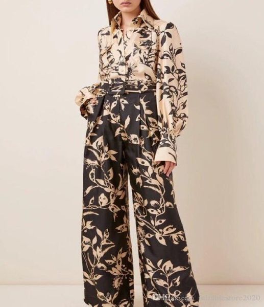 2020 autumn new fashion ladies silk scarves tied with long sleeves irregular printed shirt highwaisted wideleg trouser suit fo5743049, White
2020 autumn new fashion ladies silk scarves tied with long sleeves irregular printed shirt highwaisted wideleg trouser suit fo5743049, White