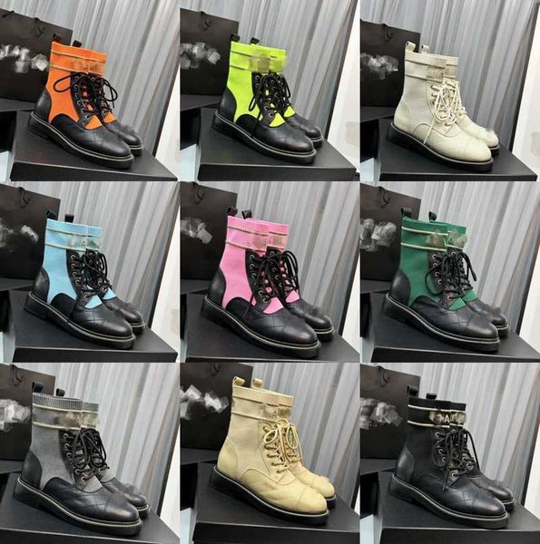 real cowhid leather women boots interlocking c sock booties quilted lace up ankle boot mid high tall crochet knit stocking mary jane branded, Black
real cowhid leather women boots interlocking c sock booties quilted lace up ankle boot mid high tall crochet knit stocking mary jane branded, Black