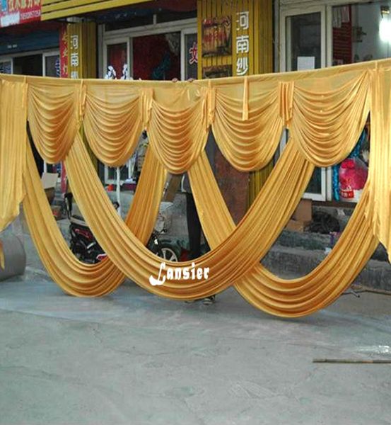 6 meter length wedding backdrop party decoration ice silk fabric drapery gold swag stage background drape curtain backdrop swags8624036
6 meter length wedding backdrop party decoration ice silk fabric drapery gold swag stage background drape curtain backdrop swags8624036