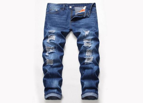 big size mens classic straight leg ripped jeans fashion designer slim fit washed solid hole biker hip hop blue denim pants jb26409564
big size mens classic straight leg ripped jeans fashion designer slim fit washed solid hole biker hip hop blue denim pants jb26409564