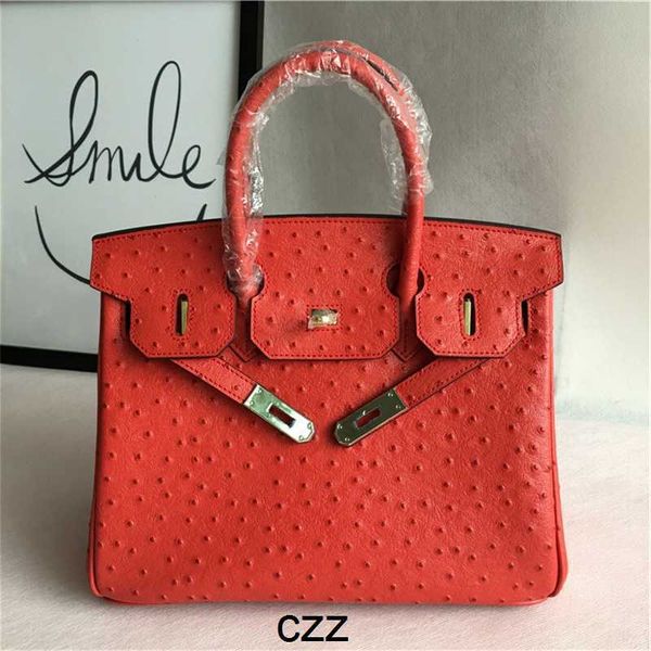 ostrich handbag birkins designer style cowhide bag women's pattern scarlet portable one shoulder messenger wedding genuine leather
ostrich handbag birkins designer style cowhide bag women's pattern scarlet portable one shoulder messenger wedding genuine leather
