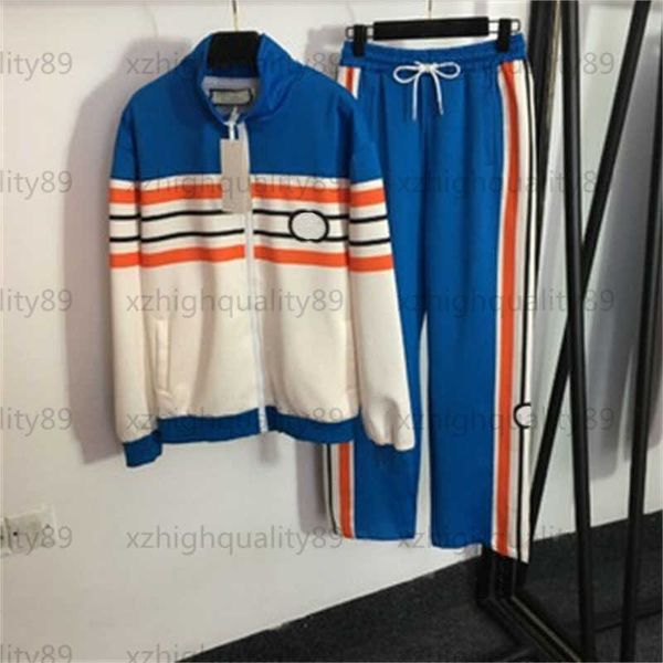 designer tracksuit women jacket sweatpants two piece set letter striped printed long sleeve zipper jackets casual loose wide-leg pants track, Gray 
designer tracksuit women jacket sweatpants two piece set letter striped printed long sleeve zipper jackets casual loose wide-leg pants track, Gray