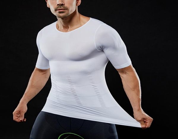 men compression tshirt belly control body shaper elastic muscle shapewear slimming xrq887973903, White;black
men compression tshirt belly control body shaper elastic muscle shapewear slimming xrq887973903, White;black