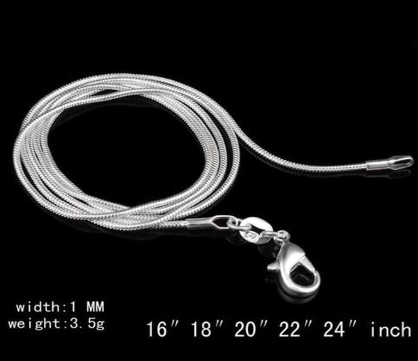big promotions 100 pcs 925 sterling silver smooth chain necklace lobster clasps chain jewelry size 1mm 16inch --- 24inch3796229
big promotions 100 pcs 925 sterling silver smooth chain necklace lobster clasps chain jewelry size 1mm 16inch --- 24inch3796229