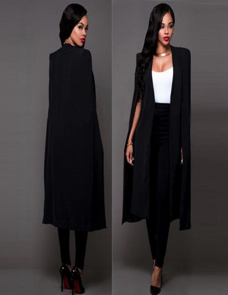 new 2016 spring autumn women plus size long cape blazers and jackets black white runway cloak long sleeve club party blazer9563480, White;black
new 2016 spring autumn women plus size long cape blazers and jackets black white runway cloak long sleeve club party blazer9563480, White;black