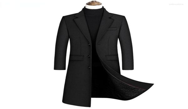 men039s wool blends 2022 extra long trench coat male winter brand mens cashmere slim fit woolen peacoat windbreaker manteau h6568859, Black
men039s wool blends 2022 extra long trench coat male winter brand mens cashmere slim fit woolen peacoat windbreaker manteau h6568859, Black