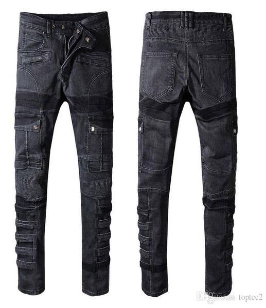 2018 fashion men039s jeans designer shredded pants distressed embroidery jeans luxury motorcycle men biker jeans trouser7093119, Blue
2018 fashion men039s jeans designer shredded pants distressed embroidery jeans luxury motorcycle men biker jeans trouser7093119, Blue