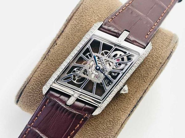 designer men skeleton watches carter tank watch 47.15 x 26.2mm 6xv4 tw factory shuperb high-end quality mechanical jason007 uhr montre de lu, Slivery;brown
designer men skeleton watches carter tank watch 47.15 x 26.2mm 6xv4 tw factory shuperb high-end quality mechanical jason007 uhr montre de lu, Slivery;brown