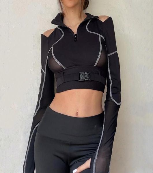 women039s blouses shirts punk blouse women autumn turtleneck zipper off shoulder long sleeve buckle crop female8159780, White
women039s blouses shirts punk blouse women autumn turtleneck zipper off shoulder long sleeve buckle crop female8159780, White