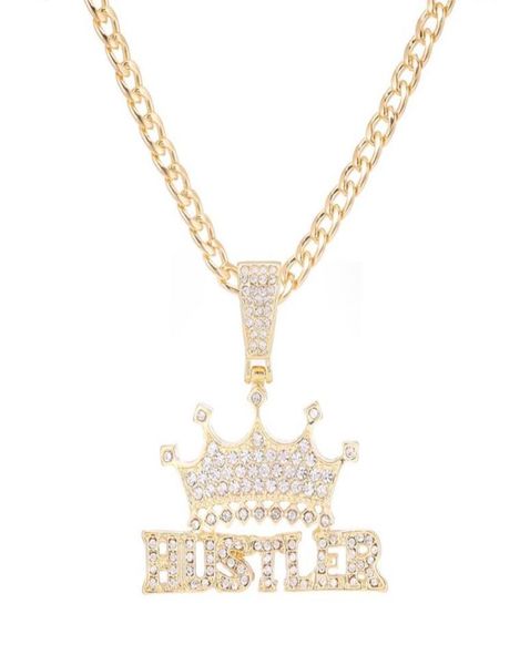 pendant necklaces iced out hustler crown necklace choker chain women hiphop jewelry for men tennis fashion link8522354, Silver
pendant necklaces iced out hustler crown necklace choker chain women hiphop jewelry for men tennis fashion link8522354, Silver