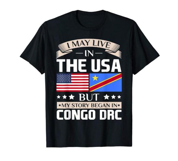 may live in usa story began in congo drc flag tshirt012371487535103954, White;black 
may live in usa story began in congo drc flag tshirt012371487535103954, White;black