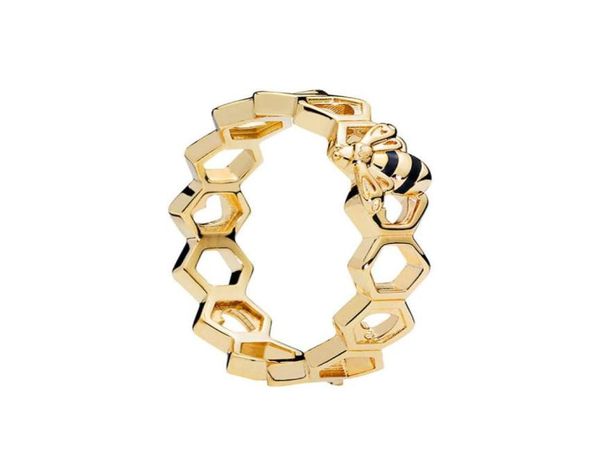 18k yellow gold bees rings set original box for 925 sterling silver honeycomb for women girls fashion accessories7466645, Slivery;golden
18k yellow gold bees rings set original box for 925 sterling silver honeycomb for women girls fashion accessories7466645, Slivery;golden