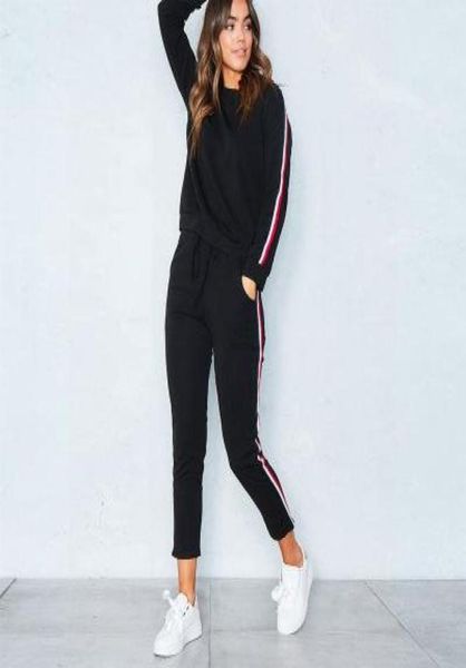 2 piece set women casual kpop striped sweatshirt cotton pants workout suit ladies female tracksuit two piece set pcs streetwear2505294737, Gray
2 piece set women casual kpop striped sweatshirt cotton pants workout suit ladies female tracksuit two piece set pcs streetwear2505294737, Gray