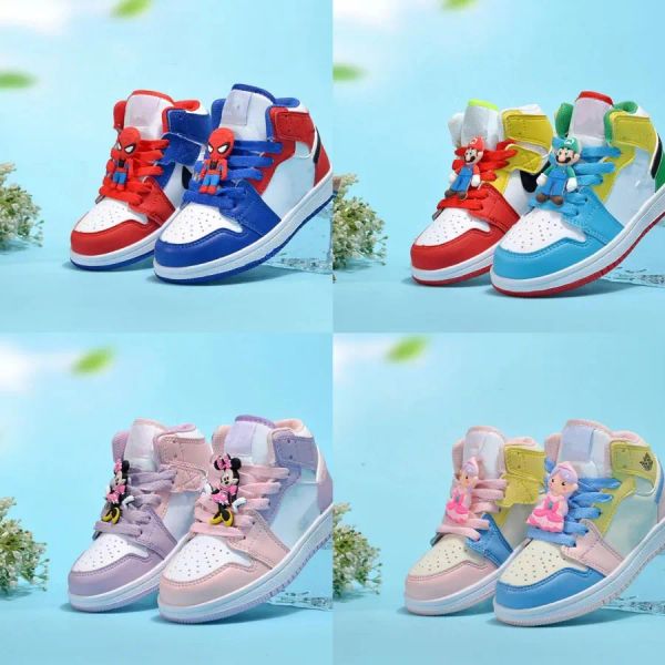 2023 1s high kids shoes toddler spideman tennis sneakers boys girls cartoon pn dust white quality children outdoor trainers 24-35top, Black
2023 1s high kids shoes toddler spideman tennis sneakers boys girls cartoon pn dust white quality children outdoor trainers 24-35top, Black