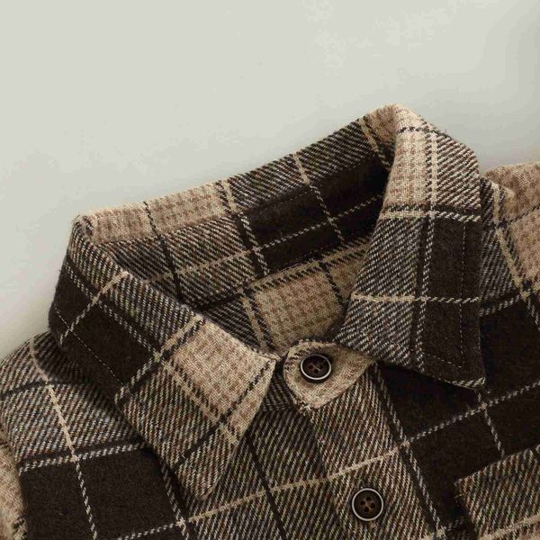 jackets kids infant baby plaid shirt jacket casual lapel long sleeve button up cardigan jacket for toddler boys girls 6m-4t r230805, Blue;gray
jackets kids infant baby plaid shirt jacket casual lapel long sleeve button up cardigan jacket for toddler boys girls 6m-4t r230805, Blue;gray