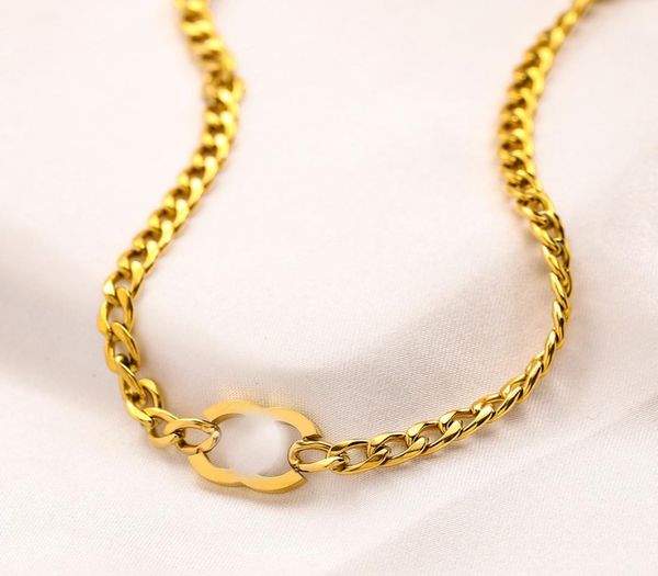 never fading 18k gold plated luxury brand designer pendants necklaces stainless steel double letter choker pendant necklace beads 6844023, Silver
never fading 18k gold plated luxury brand designer pendants necklaces stainless steel double letter choker pendant necklace beads 6844023, Silver