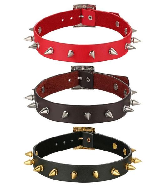boniskiss 2020 new rock spike rivet choker belt collar leather goth necklace studded chocker necklace for woman man jewelry5968552, Golden;silver
boniskiss 2020 new rock spike rivet choker belt collar leather goth necklace studded chocker necklace for woman man jewelry5968552, Golden;silver