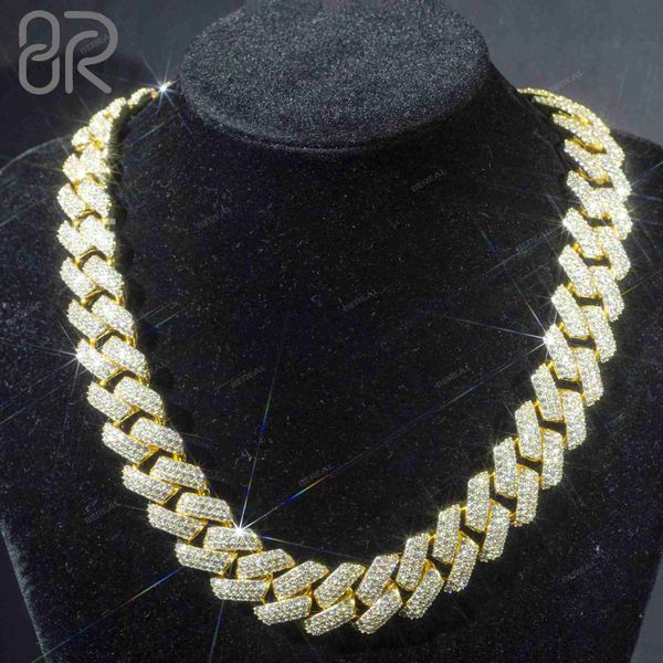 hip hop style 18mm vvs moissanite cuban necklace iced out round brilliant cut gold plated 925 silver fine chain jewelry
hip hop style 18mm vvs moissanite cuban necklace iced out round brilliant cut gold plated 925 silver fine chain jewelry