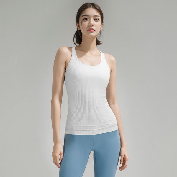 ll gym yoga bra backless crop women crew neck with gym off shoulder tank fitness cami casual summer knit ribbed waistband slim-fit vest
ll gym yoga bra backless crop women crew neck with gym off shoulder tank fitness cami casual summer knit ribbed waistband slim-fit vest