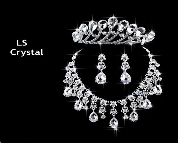 2015 new arrivals crystal crown necklace earring set bridal jewelry wedding accessories7399295, Silver
2015 new arrivals crystal crown necklace earring set bridal jewelry wedding accessories7399295, Silver