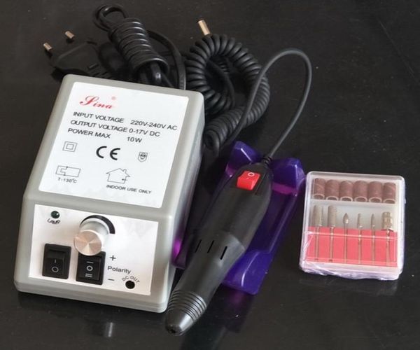 professional electric nail drill manicure machine with drill bits 220v eu plug whole3774155, Silver
professional electric nail drill manicure machine with drill bits 220v eu plug whole3774155, Silver