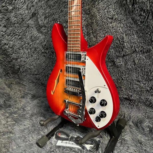 527mm short scale length john fogerty 325 fire glo 6 string cherry sunburst semi hollow electric guitar bigs tremolo gloss lacquer fingerboa
527mm short scale length john fogerty 325 fire glo 6 string cherry sunburst semi hollow electric guitar bigs tremolo gloss lacquer fingerboa