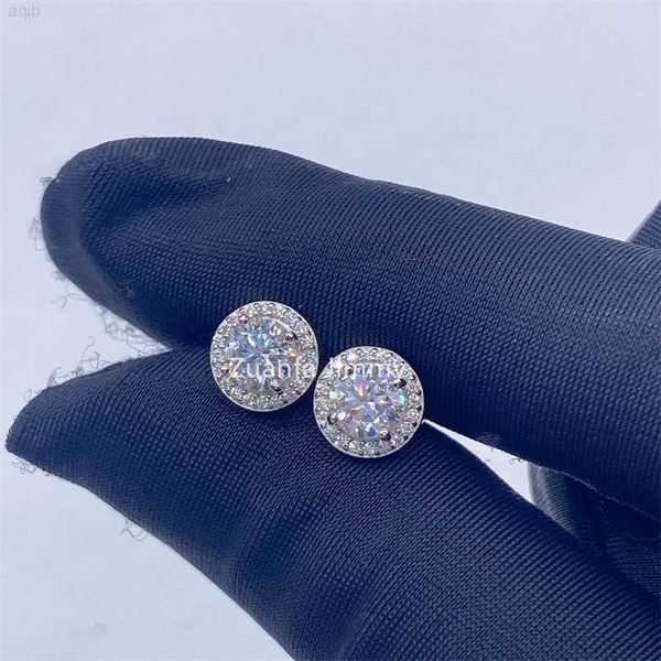 ready to ship screw back setting in stock luxury earrings 925 real silver vvs moissanite diamond women men stud earrings, Golden
ready to ship screw back setting in stock luxury earrings 925 real silver vvs moissanite diamond women men stud earrings, Golden