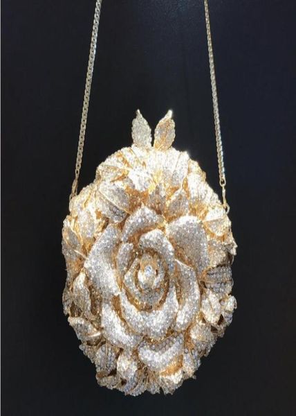 luxury wedding clutch women prom party diamond crystal flower handbags bride purse evening bags7539027, Black
luxury wedding clutch women prom party diamond crystal flower handbags bride purse evening bags7539027, Black