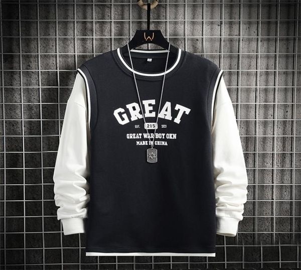 mens hoodies sweatshirts mens sweatshirts hoodies casuafake two pieces sweatshirt men long sleeve letter print sweatshirt for men autumn pul, Black
mens hoodies sweatshirts mens sweatshirts hoodies casuafake two pieces sweatshirt men long sleeve letter print sweatshirt for men autumn pul, Black