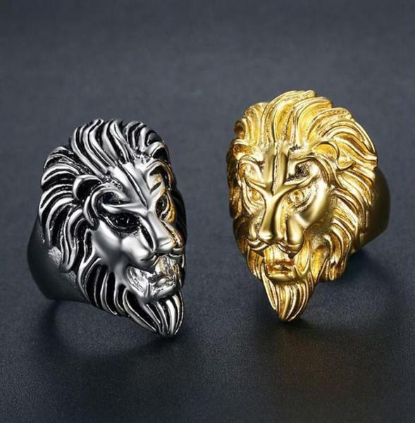 real stainless steel men women hip hop rings lion face trendsetter nightclub singer punk finger jewelry gold steel size 71424292405020, Golden;silver
real stainless steel men women hip hop rings lion face trendsetter nightclub singer punk finger jewelry gold steel size 71424292405020, Golden;silver