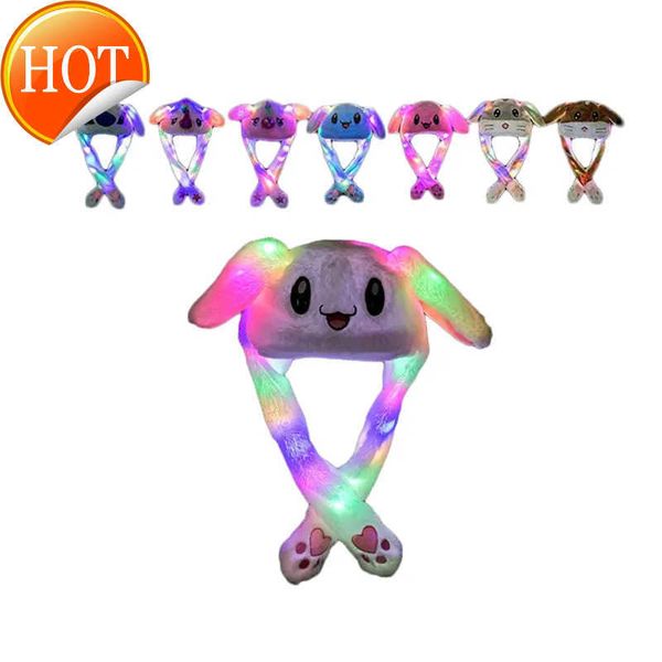 custom korea rabbit ears hat plush amine moving hat plush animal led light cartoon warm winter hats, Blue;gray
custom korea rabbit ears hat plush amine moving hat plush animal led light cartoon warm winter hats, Blue;gray