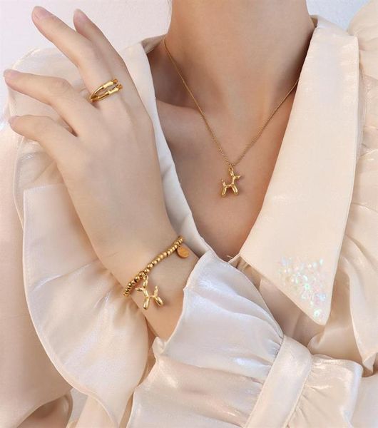 with box dog design bracelet necklace pendants sets womens jewelry set 18k gold plated women gift christmas210c5696152, Silver
with box dog design bracelet necklace pendants sets womens jewelry set 18k gold plated women gift christmas210c5696152, Silver