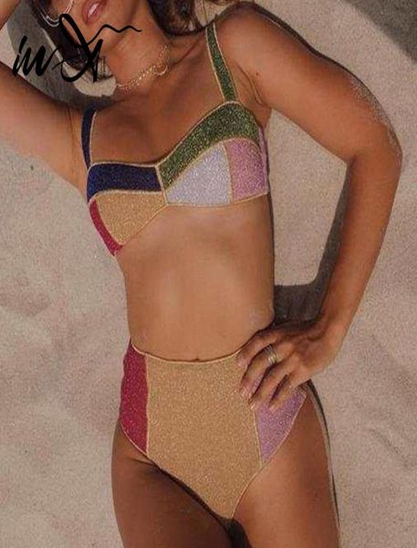 inx color block bikini 2021 shiny swimsuit women high waist 2 pieces set bandeau swimwear elegant bathing suit biquini women0397843703, White;black
inx color block bikini 2021 shiny swimsuit women high waist 2 pieces set bandeau swimwear elegant bathing suit biquini women0397843703, White;black