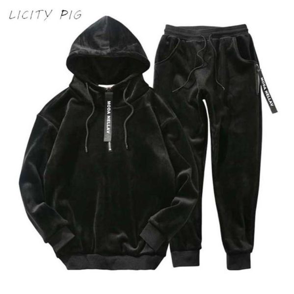 winter men velour tracksuit 2020 fashion korea gold velvet track suit male hoodie sweat pants jogger set jogging suits outfit lj7542324, Gray
winter men velour tracksuit 2020 fashion korea gold velvet track suit male hoodie sweat pants jogger set jogging suits outfit lj7542324, Gray