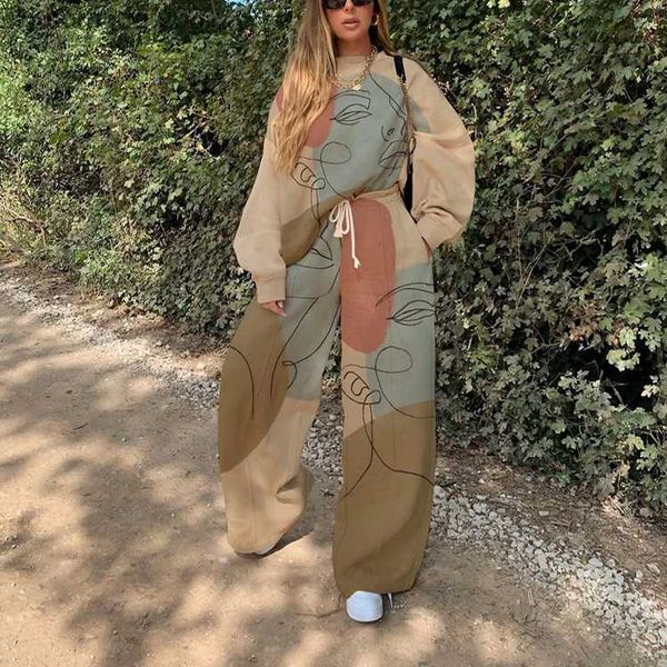 women's tracksuits women's tracksuits designer casual round neck loose print basic women sweater set fashion hoodies and sweatpant, Gray
women's tracksuits women's tracksuits designer casual round neck loose print basic women sweater set fashion hoodies and sweatpant, Gray