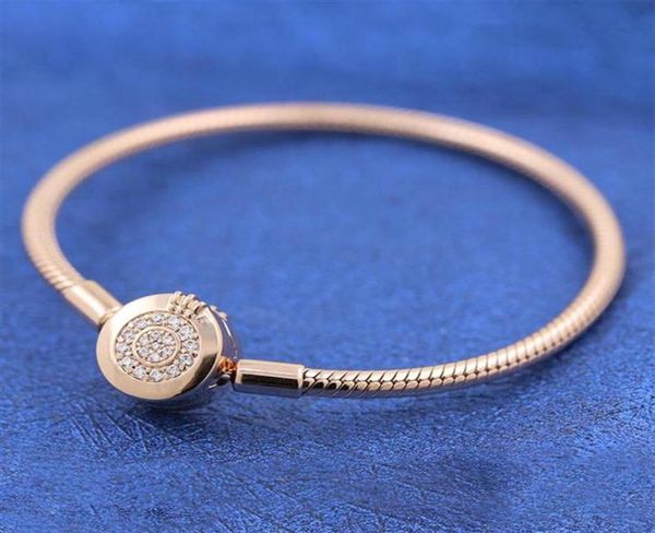 925 sterling silver rose gold plated bracelet sparkling crown o chain fashion bracelet fits for european pandora bracelets6275563, Golden;silver
925 sterling silver rose gold plated bracelet sparkling crown o chain fashion bracelet fits for european pandora bracelets6275563, Golden;silver