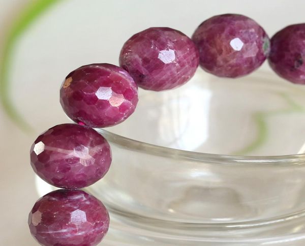 natural genuine red ruby finished stretch bracelet faceted round loose beads jewelry diy 043482151088, Black
natural genuine red ruby finished stretch bracelet faceted round loose beads jewelry diy 043482151088, Black
