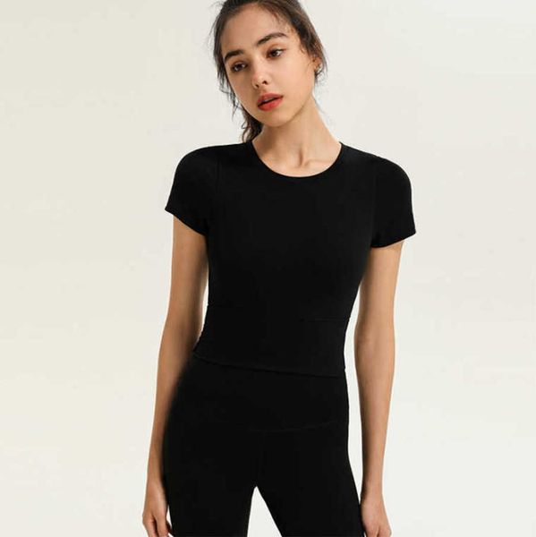 designer lululemens women women t shirt spring and summer new sports original womens yoga clothes with breast pads tight slim fit short slee, White
designer lululemens women women t shirt spring and summer new sports original womens yoga clothes with breast pads tight slim fit short slee, White