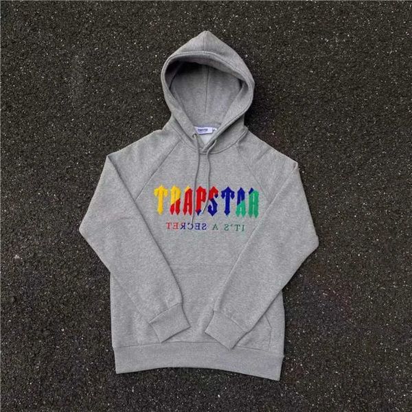 trapstar full tracksuit hoodie rainbow towel embroidery decoding hooded sportswear men and women sportswear suit zipper trousers size s-xl, Gray
trapstar full tracksuit hoodie rainbow towel embroidery decoding hooded sportswear men and women sportswear suit zipper trousers size s-xl, Gray