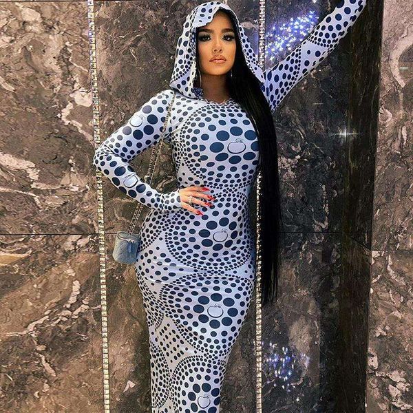 feng fashion polka dot printed hooded long sleeve dress hip wrap slim fit street fashionable girl, Black;gray
feng fashion polka dot printed hooded long sleeve dress hip wrap slim fit street fashionable girl, Black;gray
