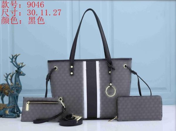 luxurys designer bag 3pcs set women bags handbag crossbody leather purse tote bags female wallet
luxurys designer bag 3pcs set women bags handbag crossbody leather purse tote bags female wallet