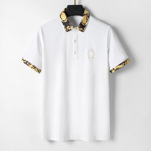 2023men's polo t-shirts mens designer t shirts clothes turnn-down collar polo shirt breathable fashion embroidery slim fit tshirt luxur, White;black
2023men's polo t-shirts mens designer t shirts clothes turnn-down collar polo shirt breathable fashion embroidery slim fit tshirt luxur, White;black