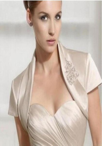 euroeapn american style short sleeves with beadings wholeretail ivory satin bridal jacket 100 good quality72577237967113, White
euroeapn american style short sleeves with beadings wholeretail ivory satin bridal jacket 100 good quality72577237967113, White